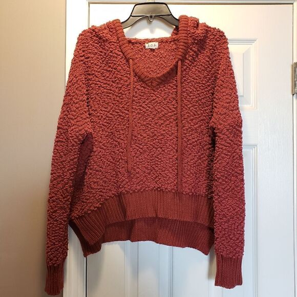 POL Popcorn Hooded Sweater  - Picture 1 of 8
